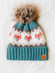 Fox Pattern Hat