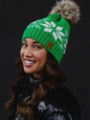 Snowflake Pattern Hat