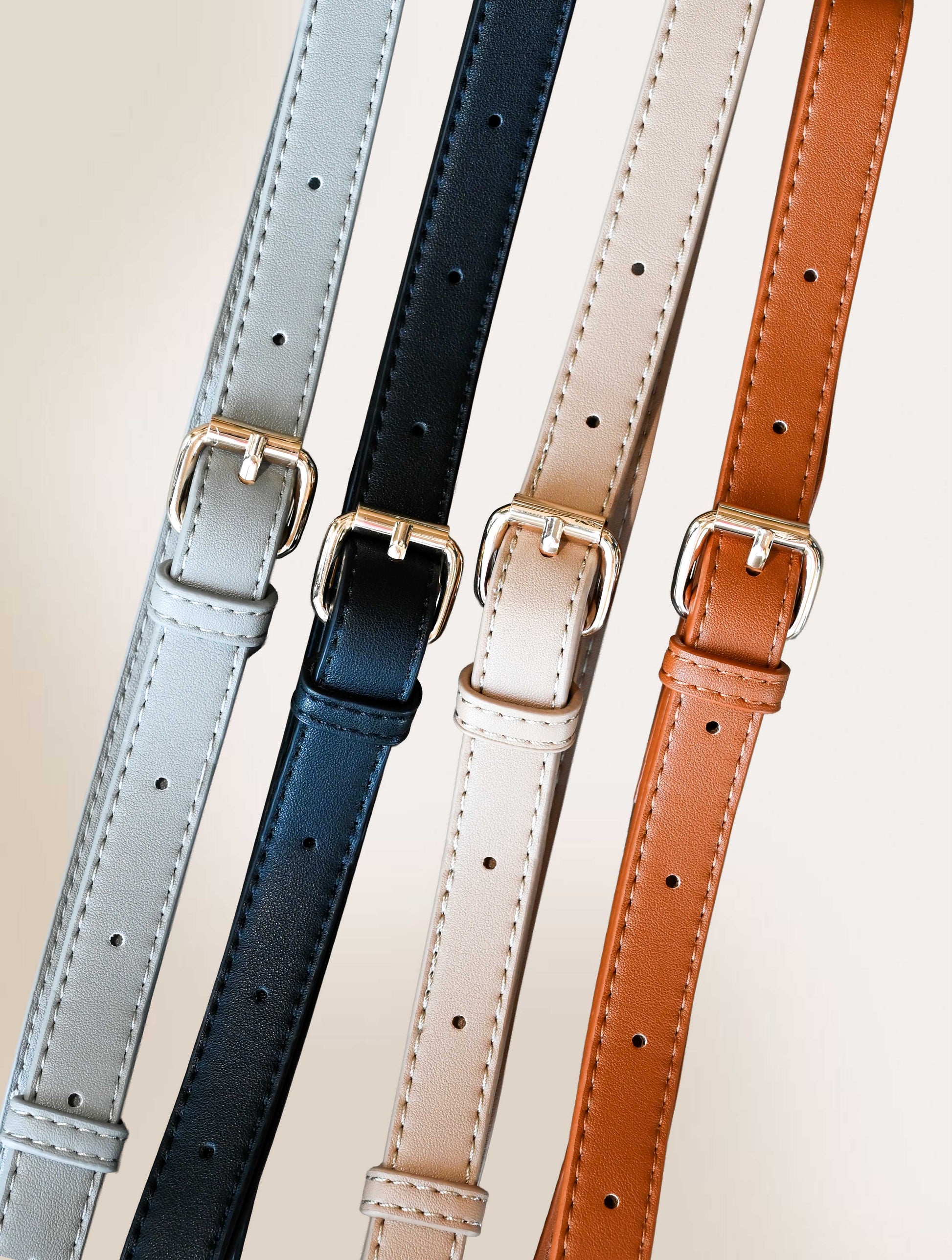 Minimalist Vegan Leather Crossbody Strap