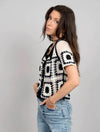Lasa Short Sleeve Crochet Cardigan