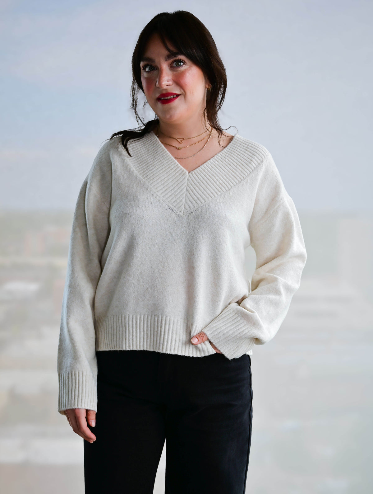 Ida V-Neck Sweater