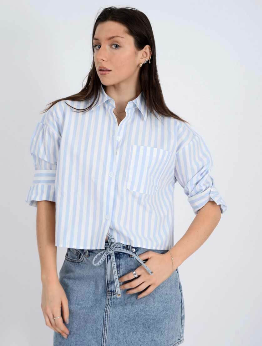 Kerwin Crop Long Sleeve Shirt