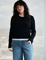 Jija Crewneck Pull-Over Sweater