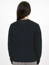 Manuela V-Neck Sweater in Black