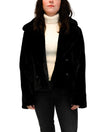 Raquel Cropped Fuzzy Coat