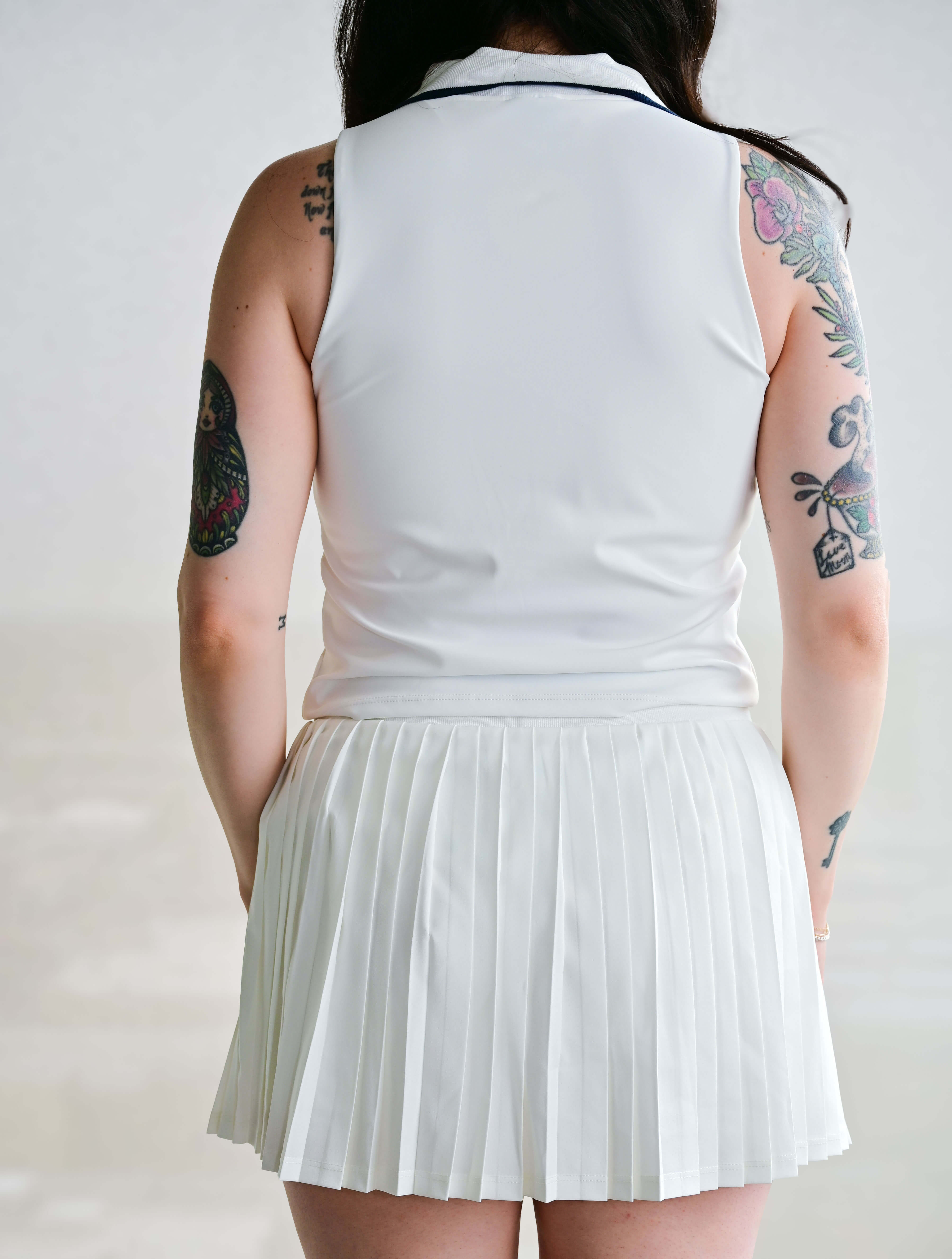 Yura Second Skin Pleated Skort