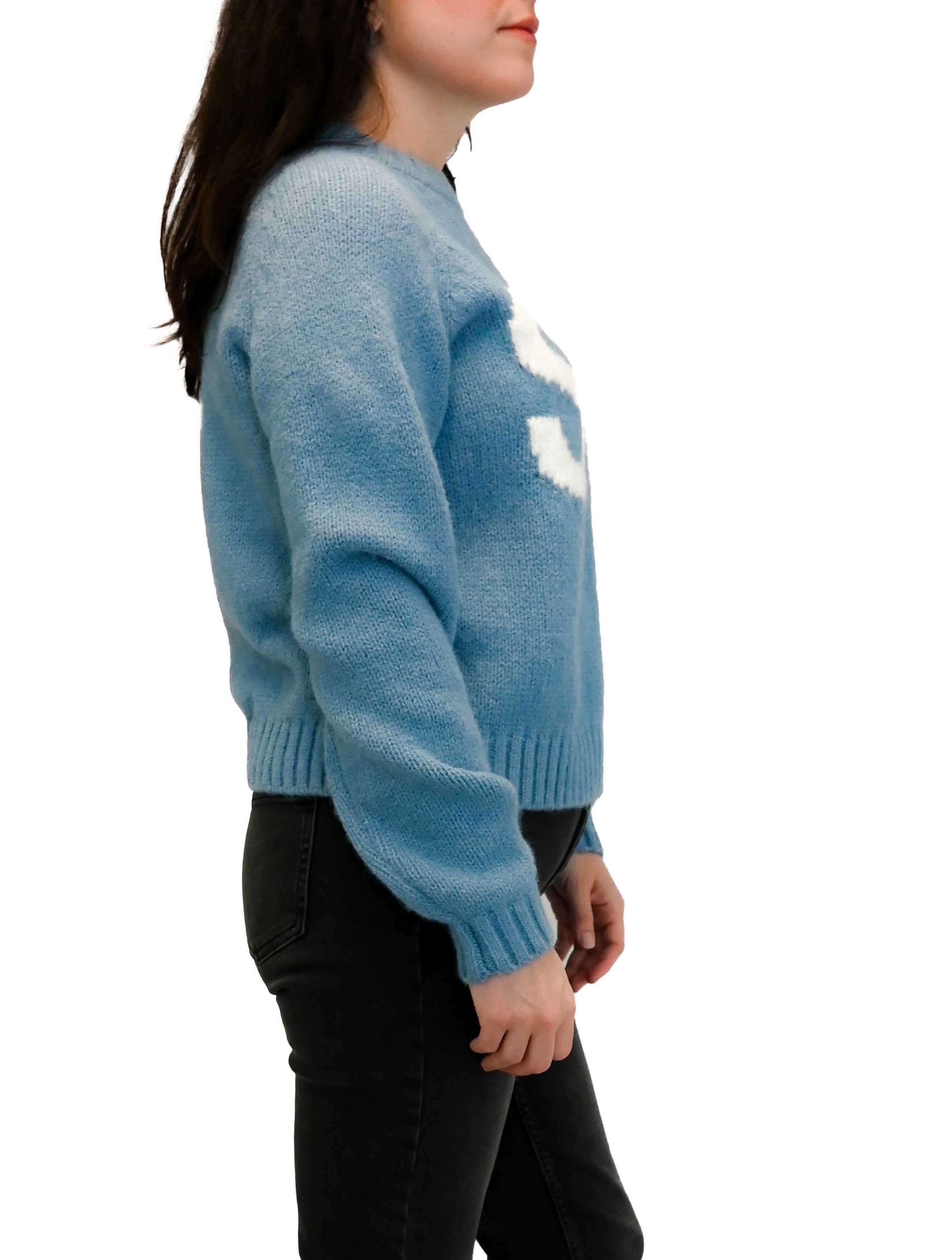 "Ski" Crew Neck Sweater