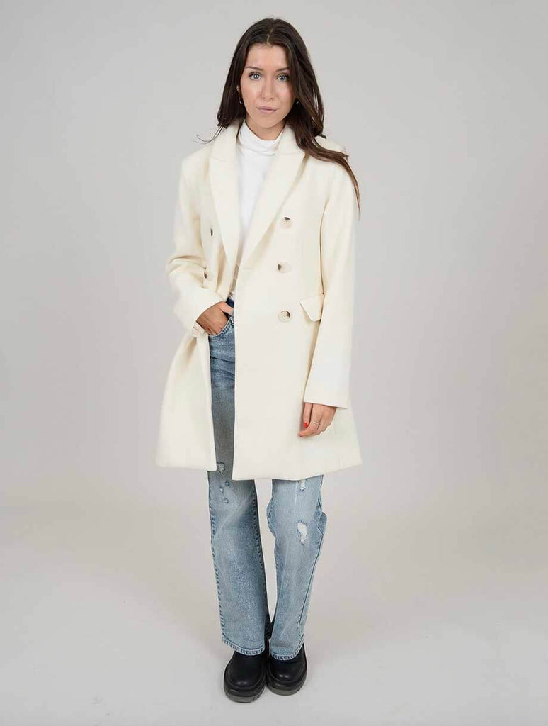 Morgana Blazer Coat in Silk