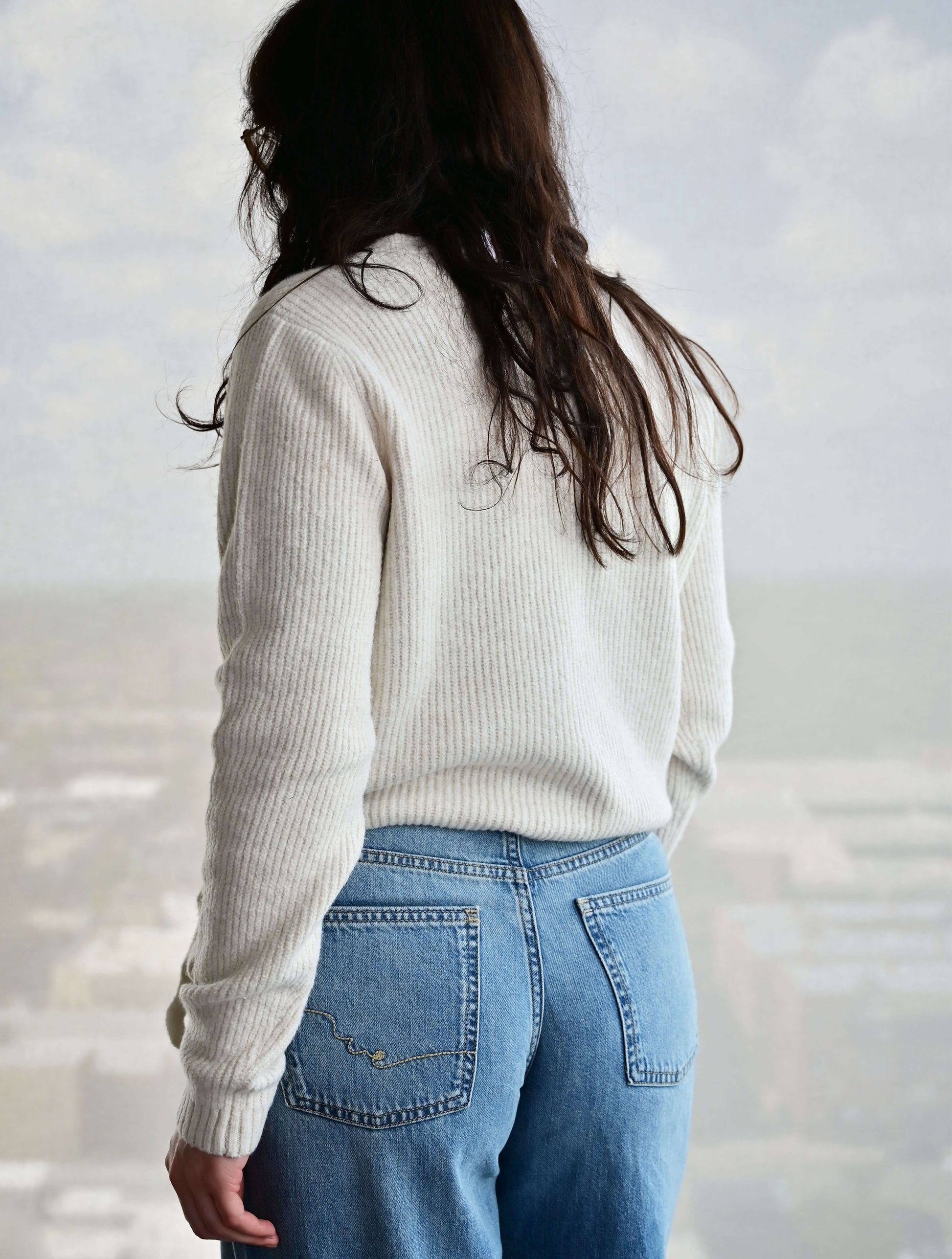Myrtle Long Sleeve Wrap Neck Cardigan