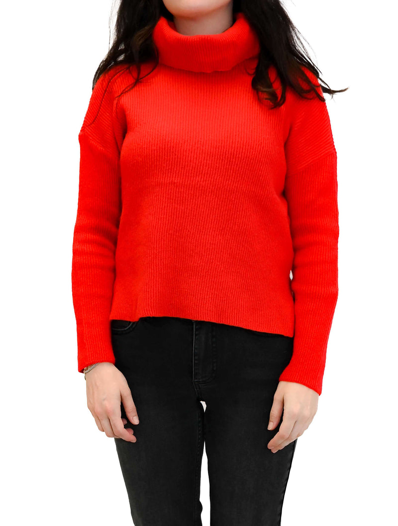 Xhosa Long Sleeve Turtle Neck Pull-Over Sweater