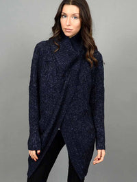 Naheed Long Sleeve Open-Front Cardigan