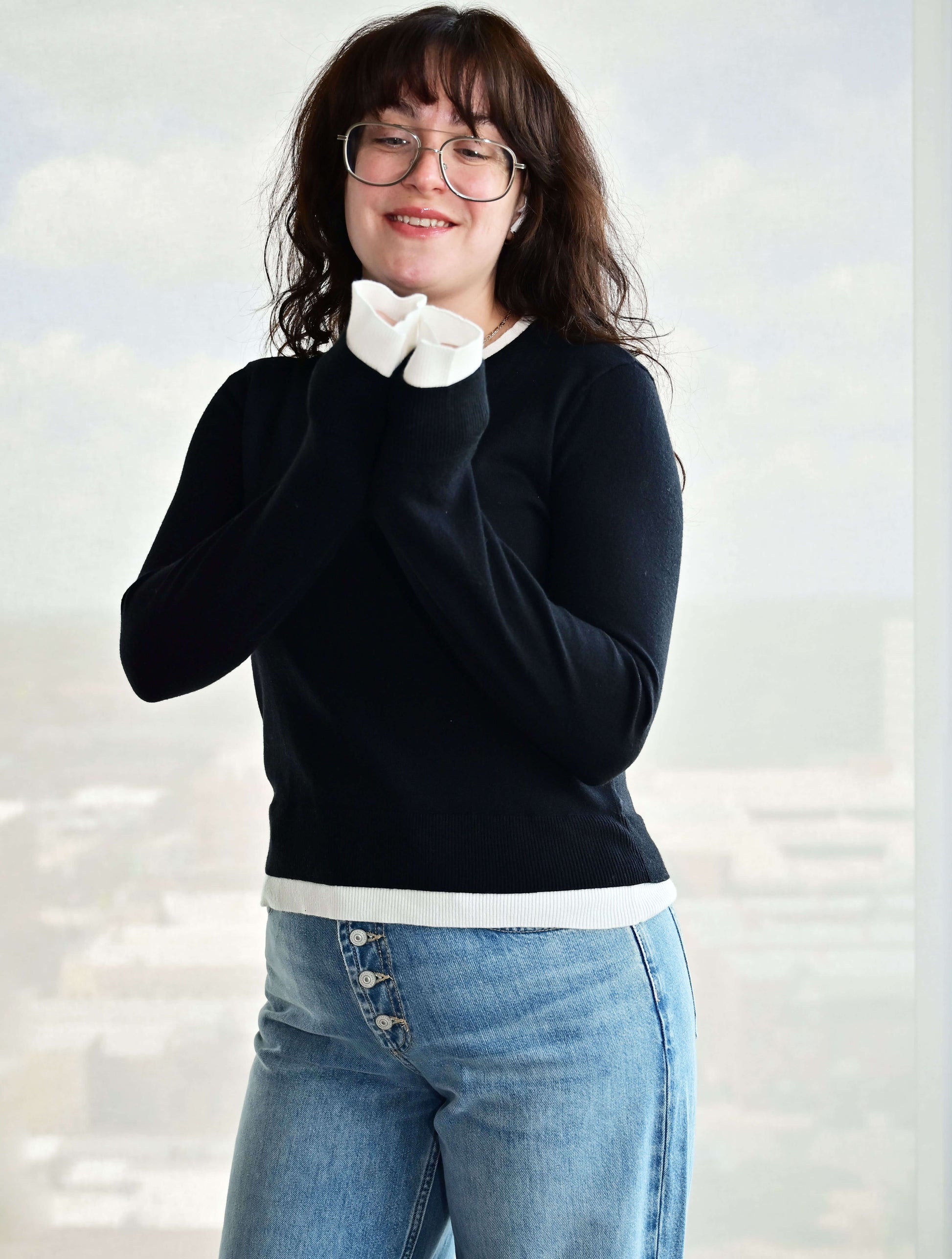 Jija Crewneck Pull-Over Sweater