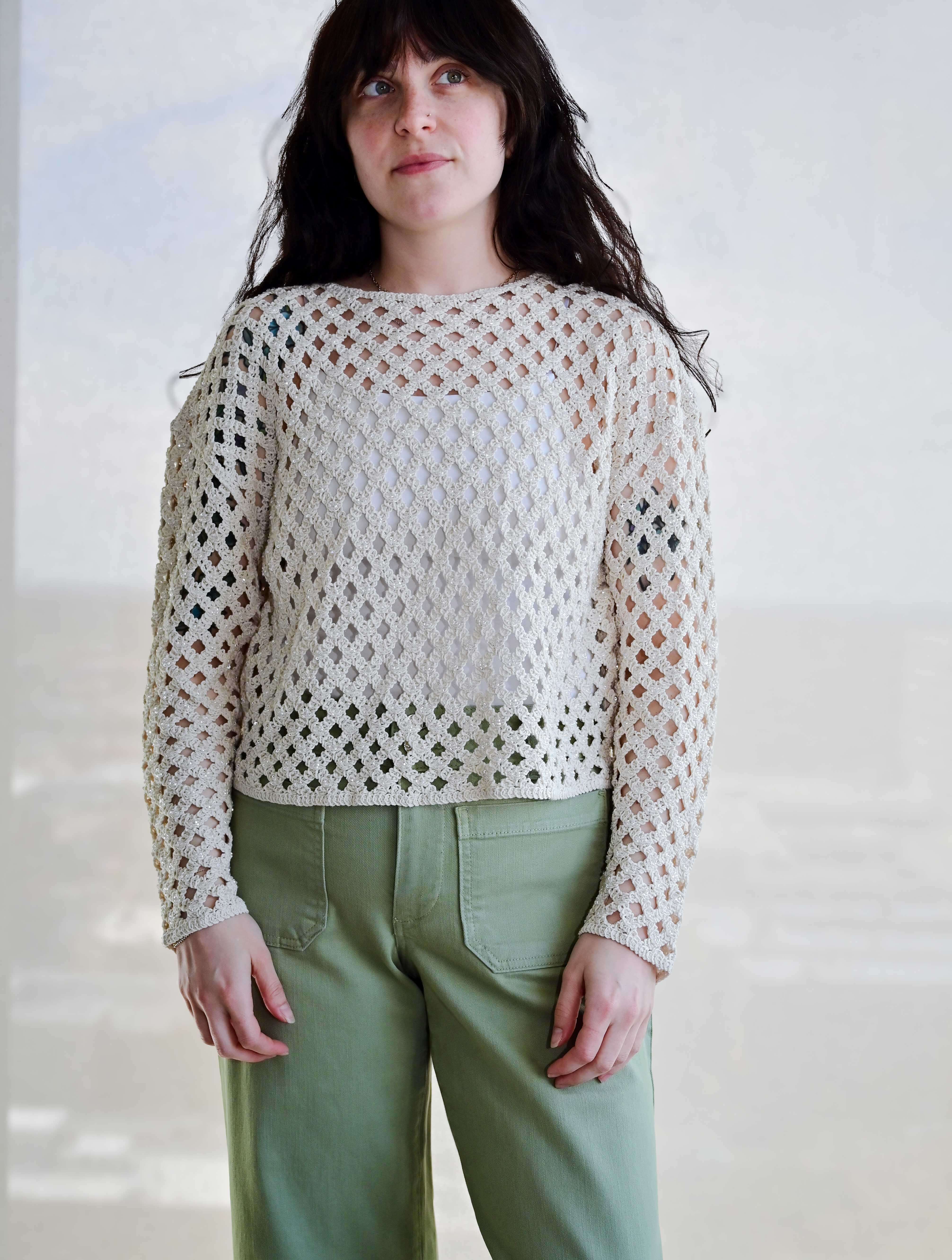 Annie Long Sleeve Crewneck Pullover