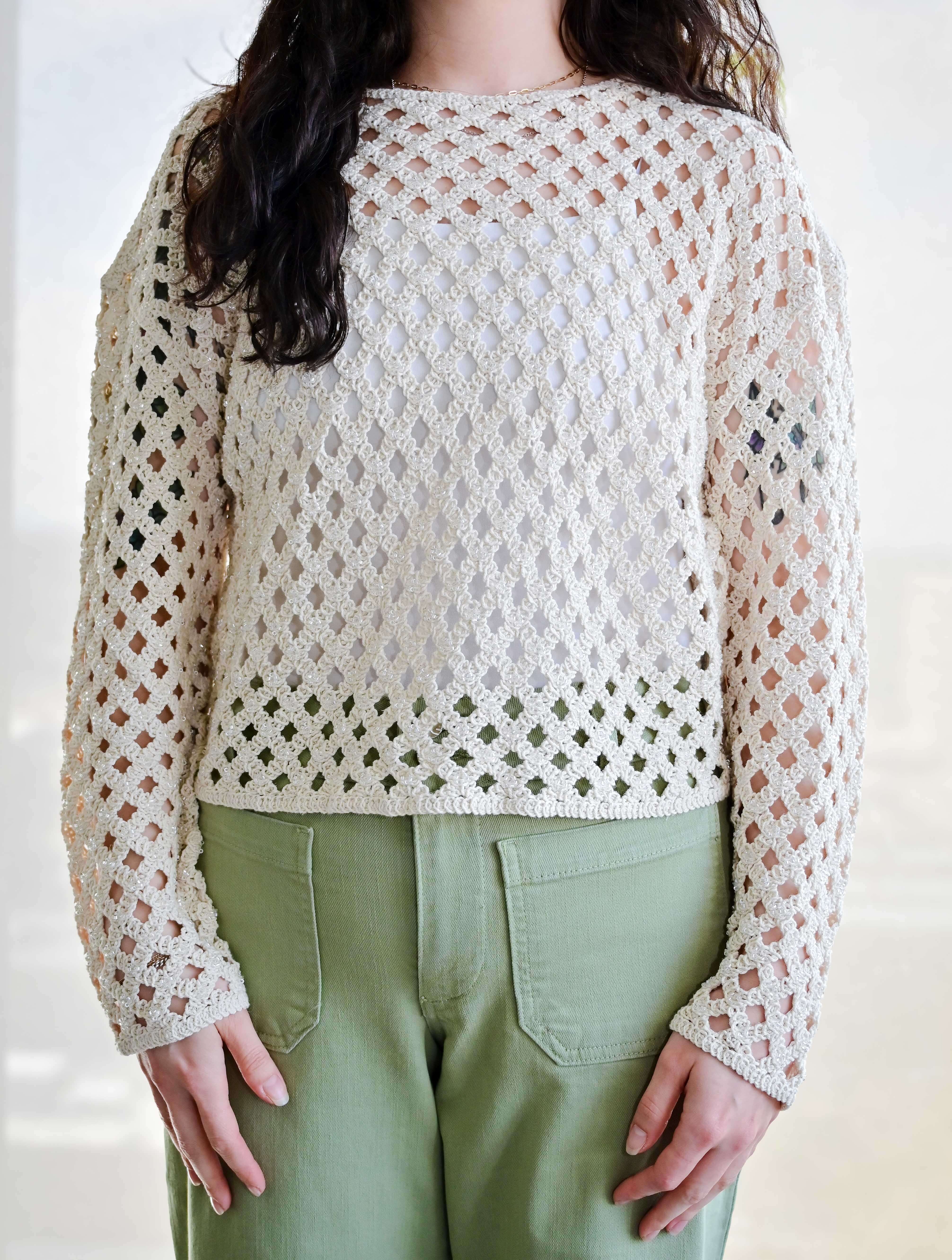 Annie Long Sleeve Crewneck Pullover