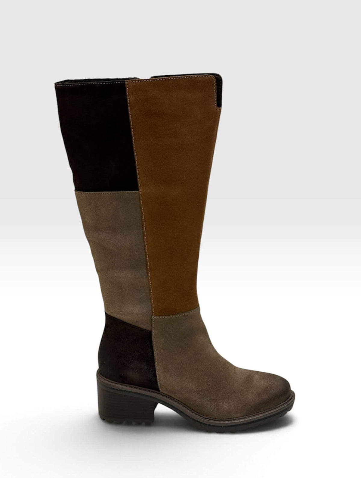 Salvia Markie Tall Patchwork Boot