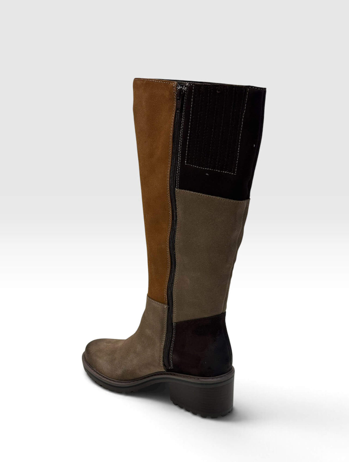 Salvia Markie Tall Patchwork Boot