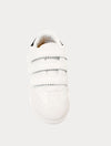 Silent D Seena Velcro Strap Sneaker with White Sole