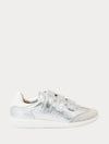 Silent D Seena Velcro Strap Sneaker with White Sole