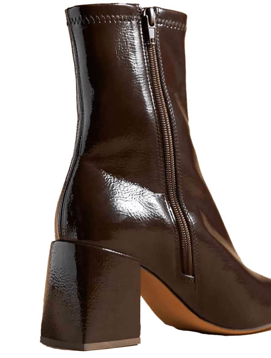 Heeled ankle clearance boots sale