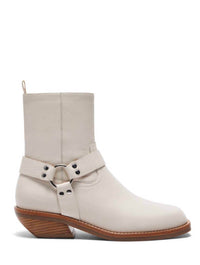 Silent D Claire Moto Boot in Oatmilk