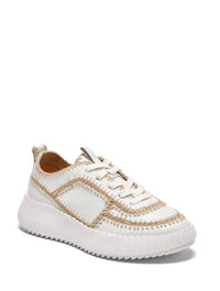 Silent D Carrie Sneaker in White Leather