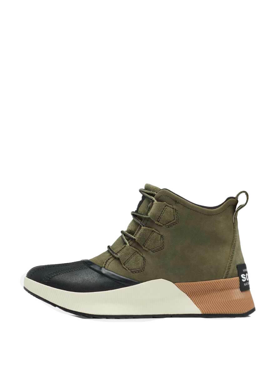 Sorel Out N' About III Classic Water Proof Boot in Stone Green/Black