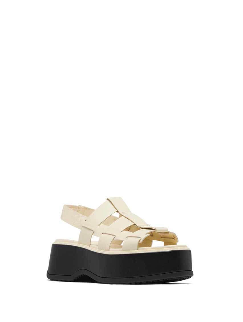 Sorel Dayspring Slingback Sandal in Honey White Black JAYNE Boutique