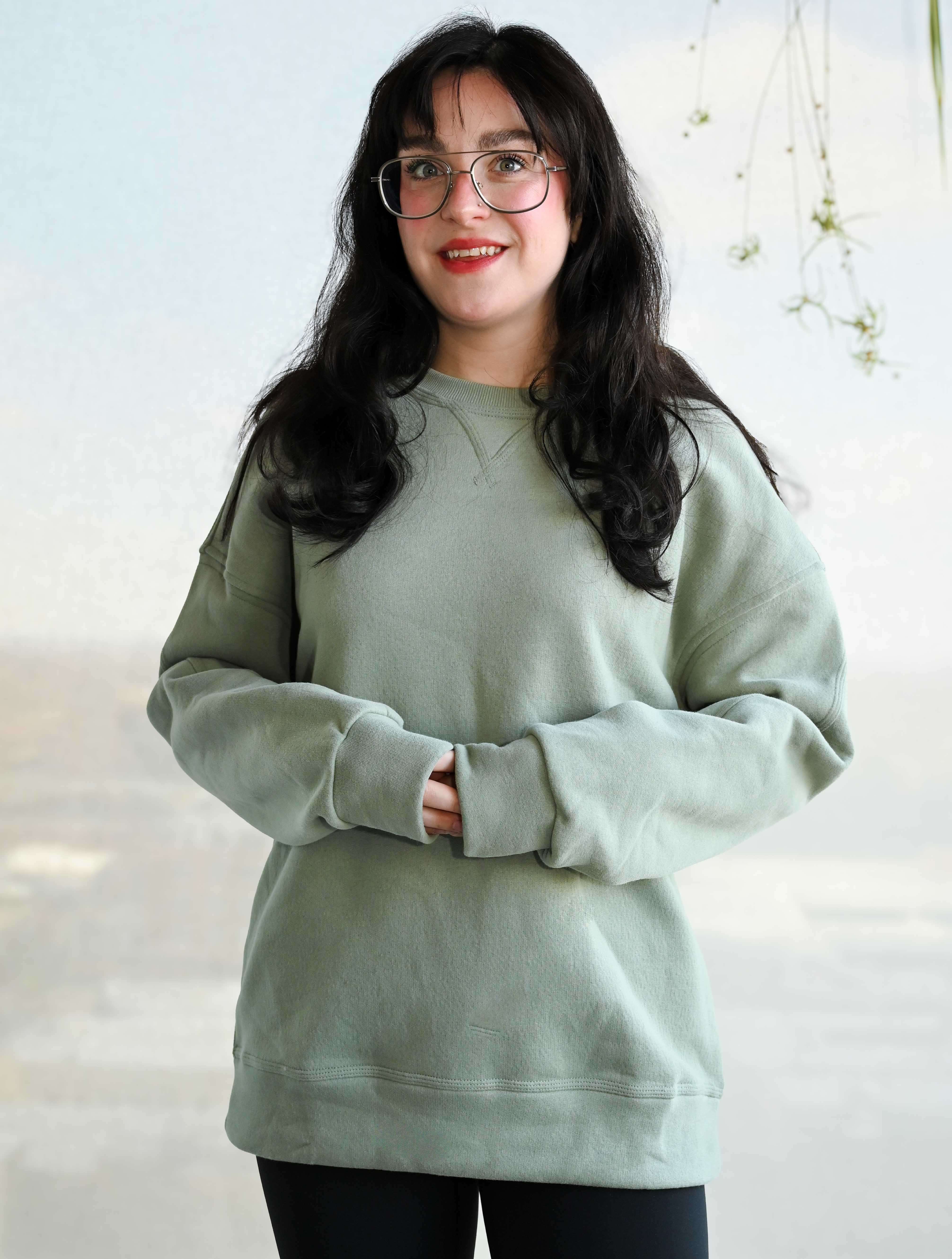 SPANX Boostup Cotton Fleece Crewneck Tunic