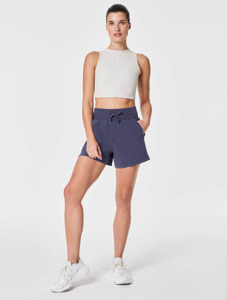 Spanx AirEssentials Casual Friday Shorts in Dark Storm