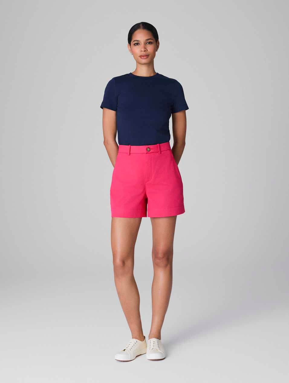 Spanx Stretch Twill Shorts 5"