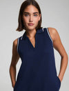 Spanx AirPique Sleeveless Polo Dress