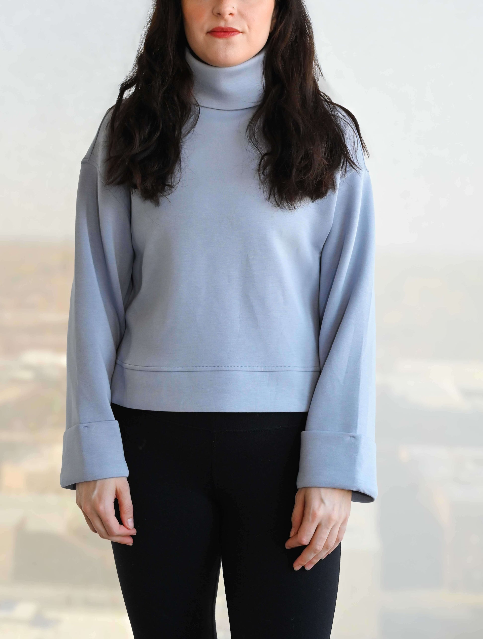 Spanx AirEssentials Cropped Turtleneck