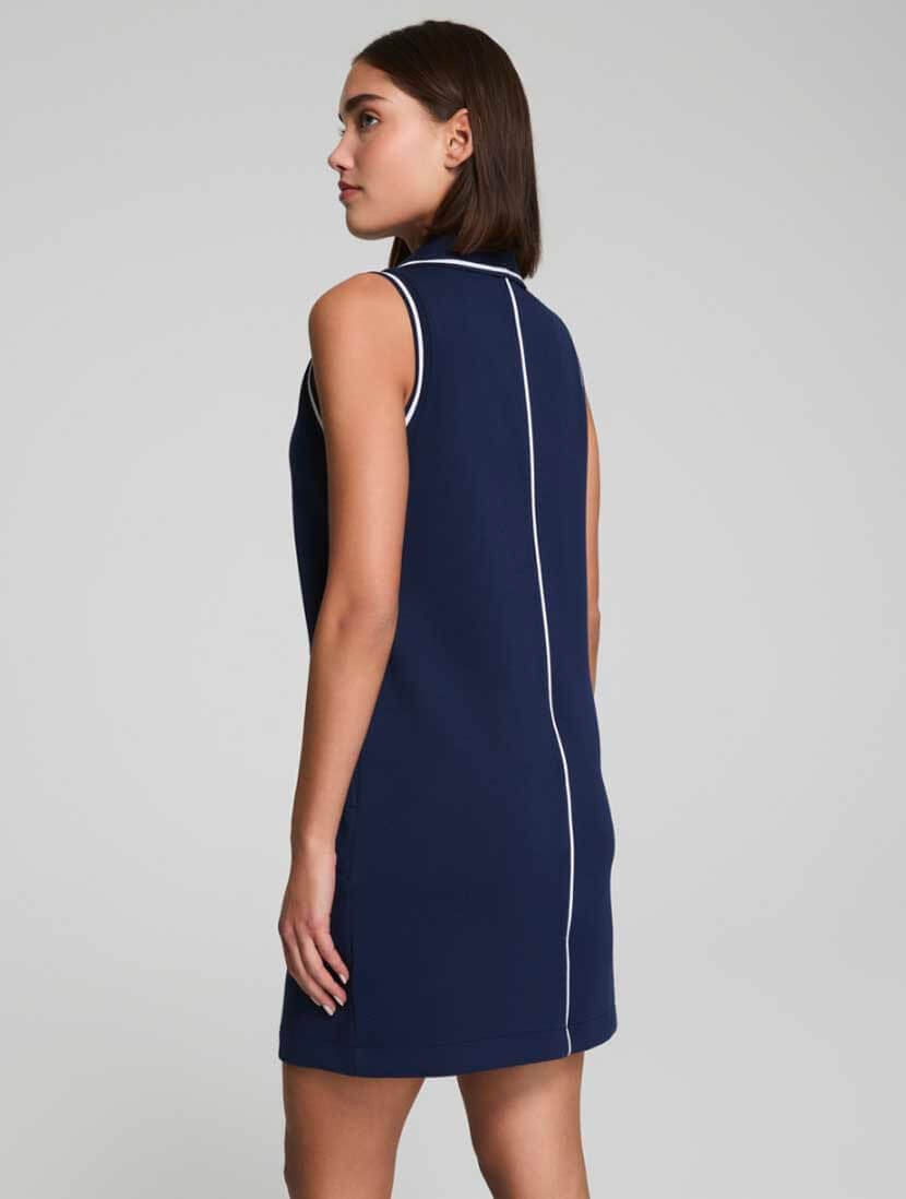 Spanx AirPique Sleeveless Polo Dress