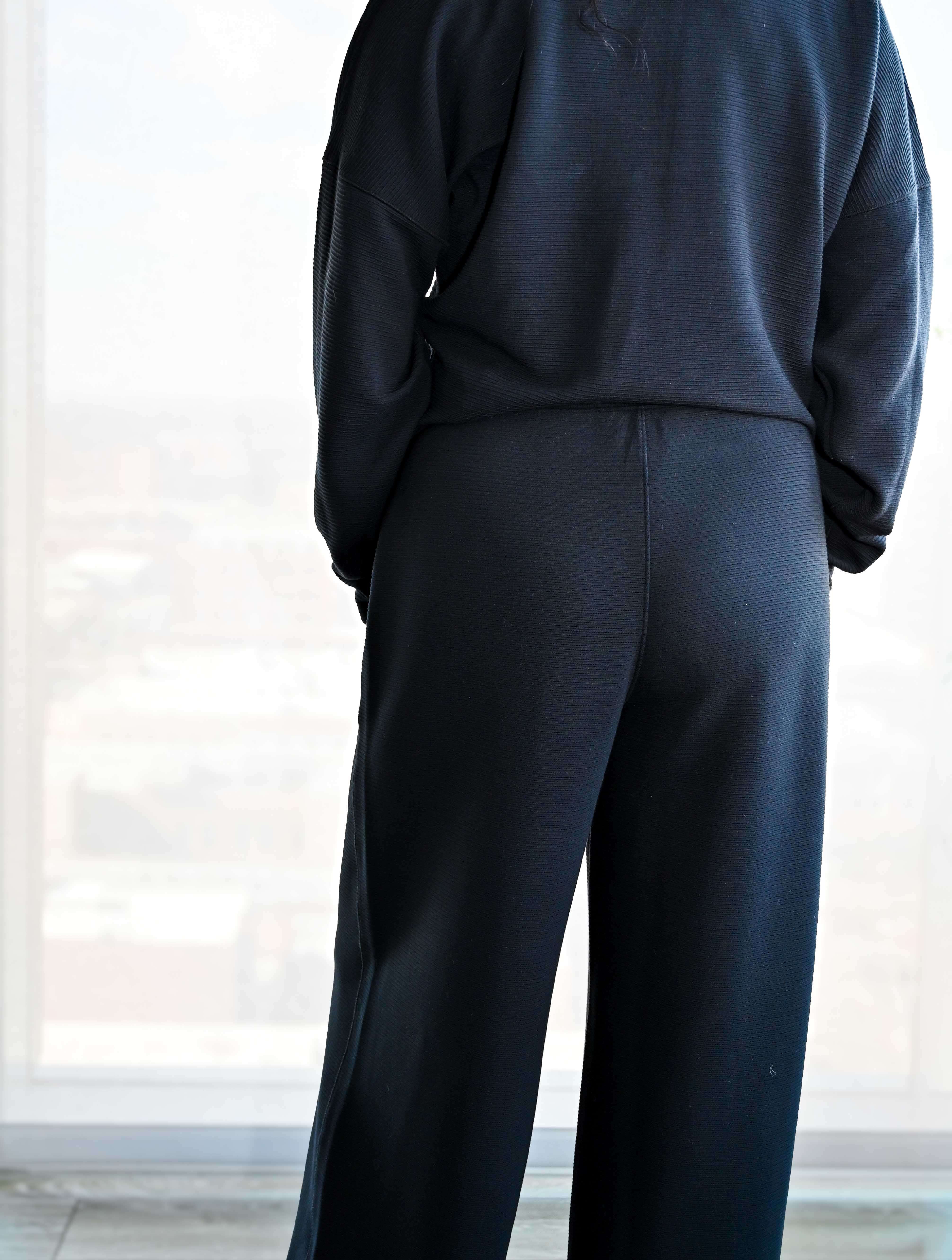 SPANX AirEssentials French Rib Wide Leg Pant