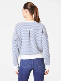 Spanx AirEssentials Striped Crewneck