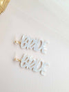 Bride Earring in Gold/Champagne