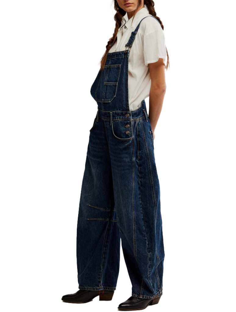 Free People Good Luck Overall