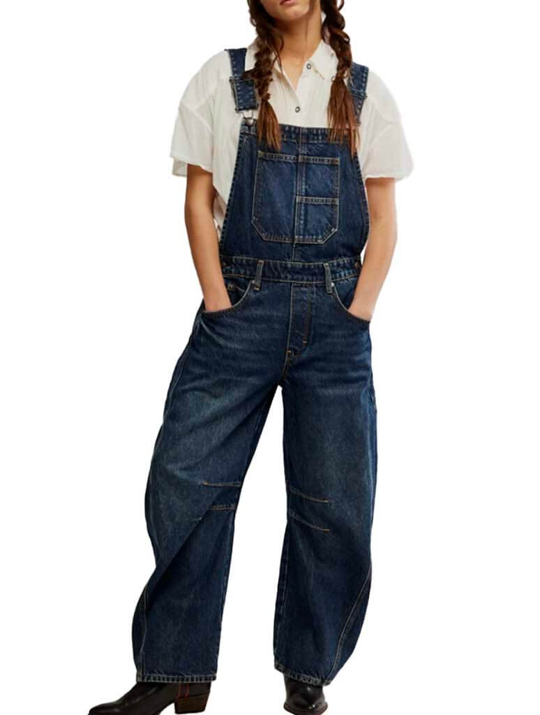 Free People Good Luck Overall