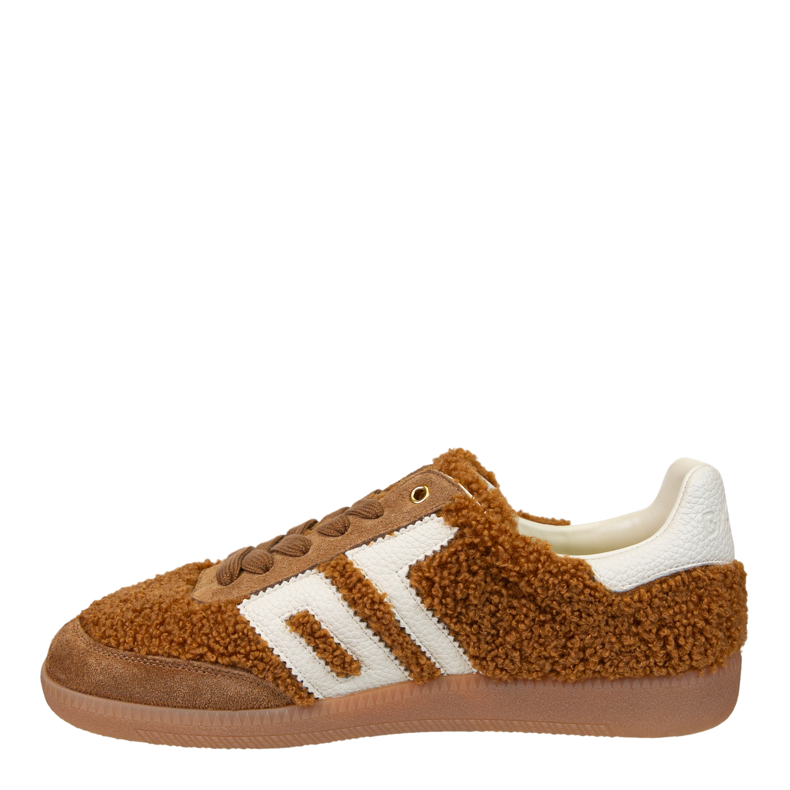 BACK 70 - TEDDY in TOBACCO WHITE Sneakers