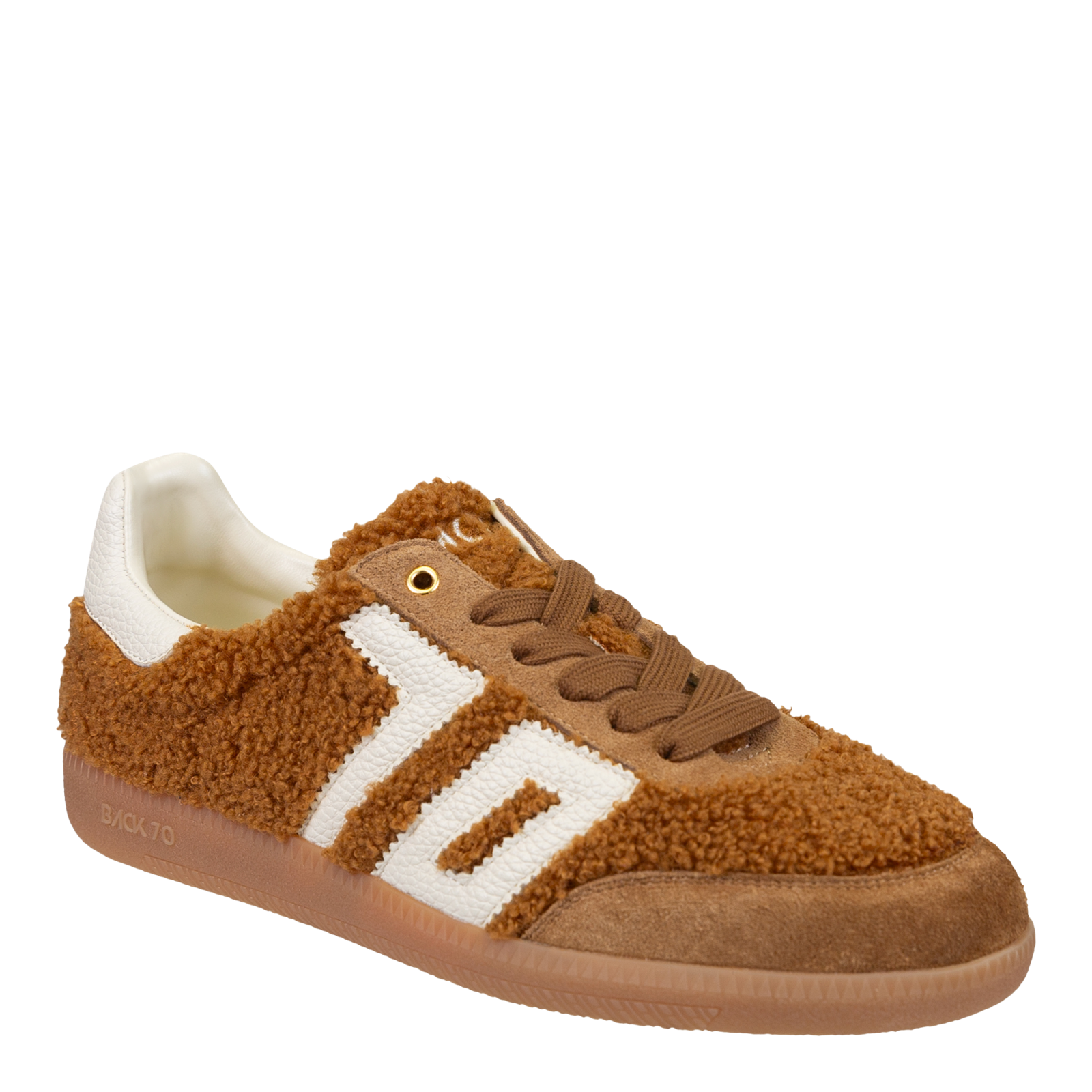 BACK 70 - TEDDY in TOBACCO WHITE Sneakers