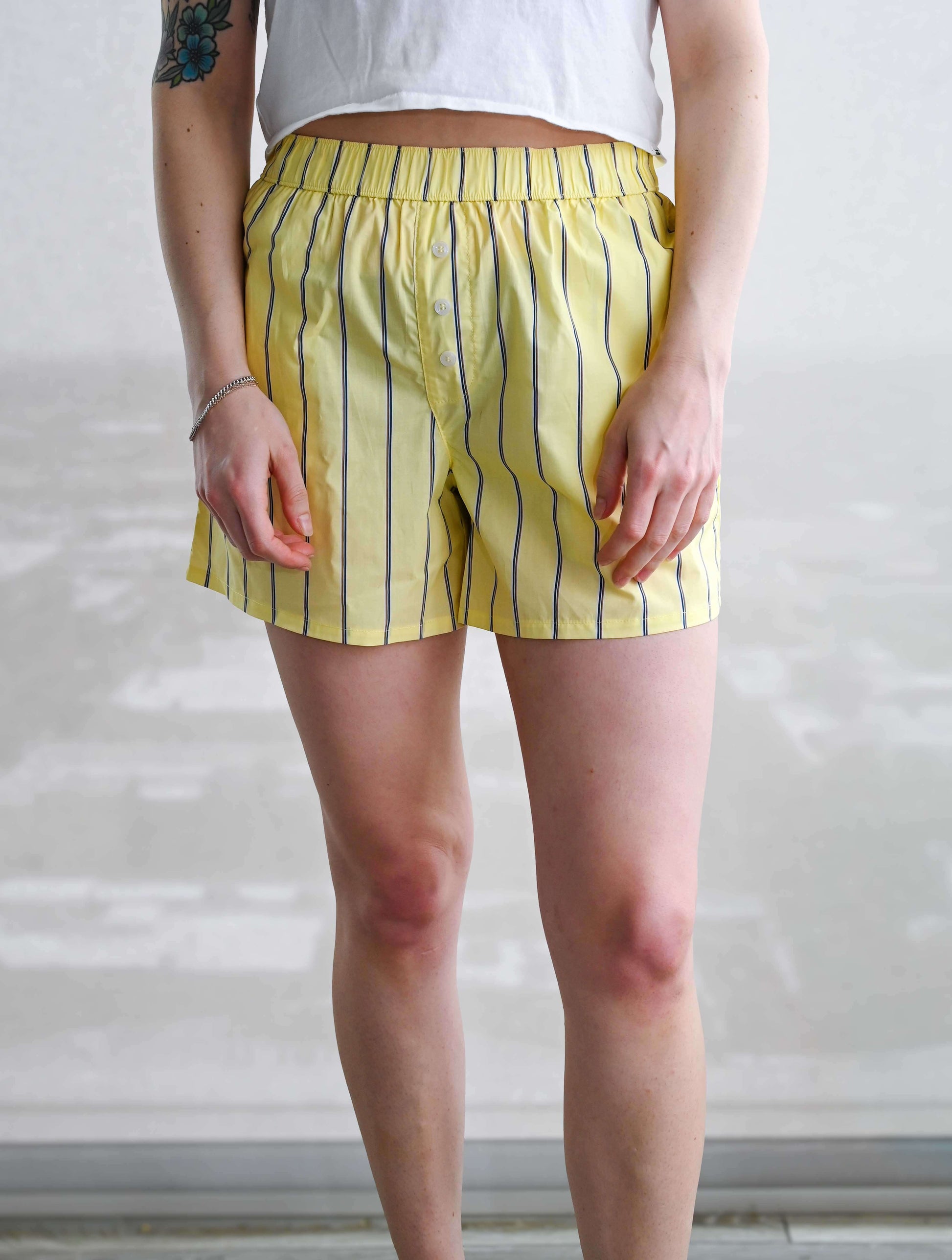 Stripe Boxer Shorts