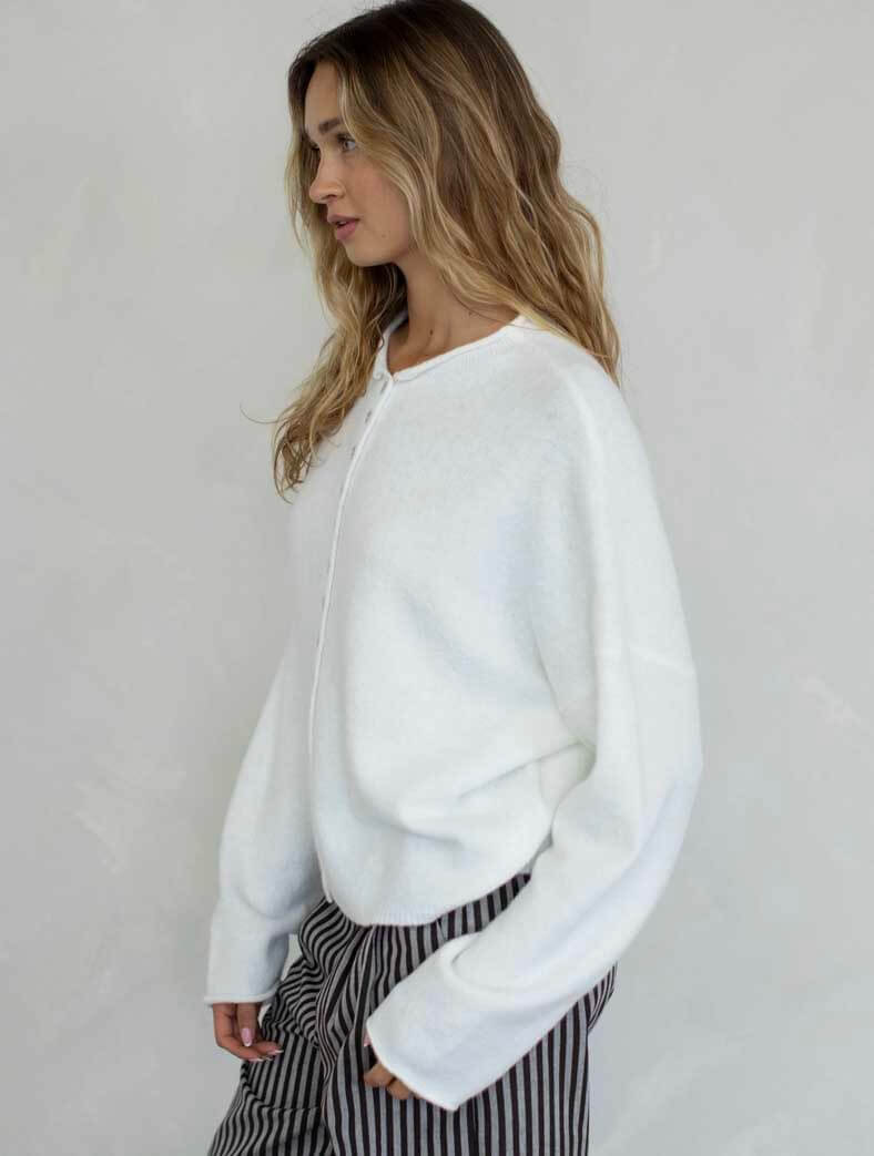 Piper Cardigan with Mismatch Buttons