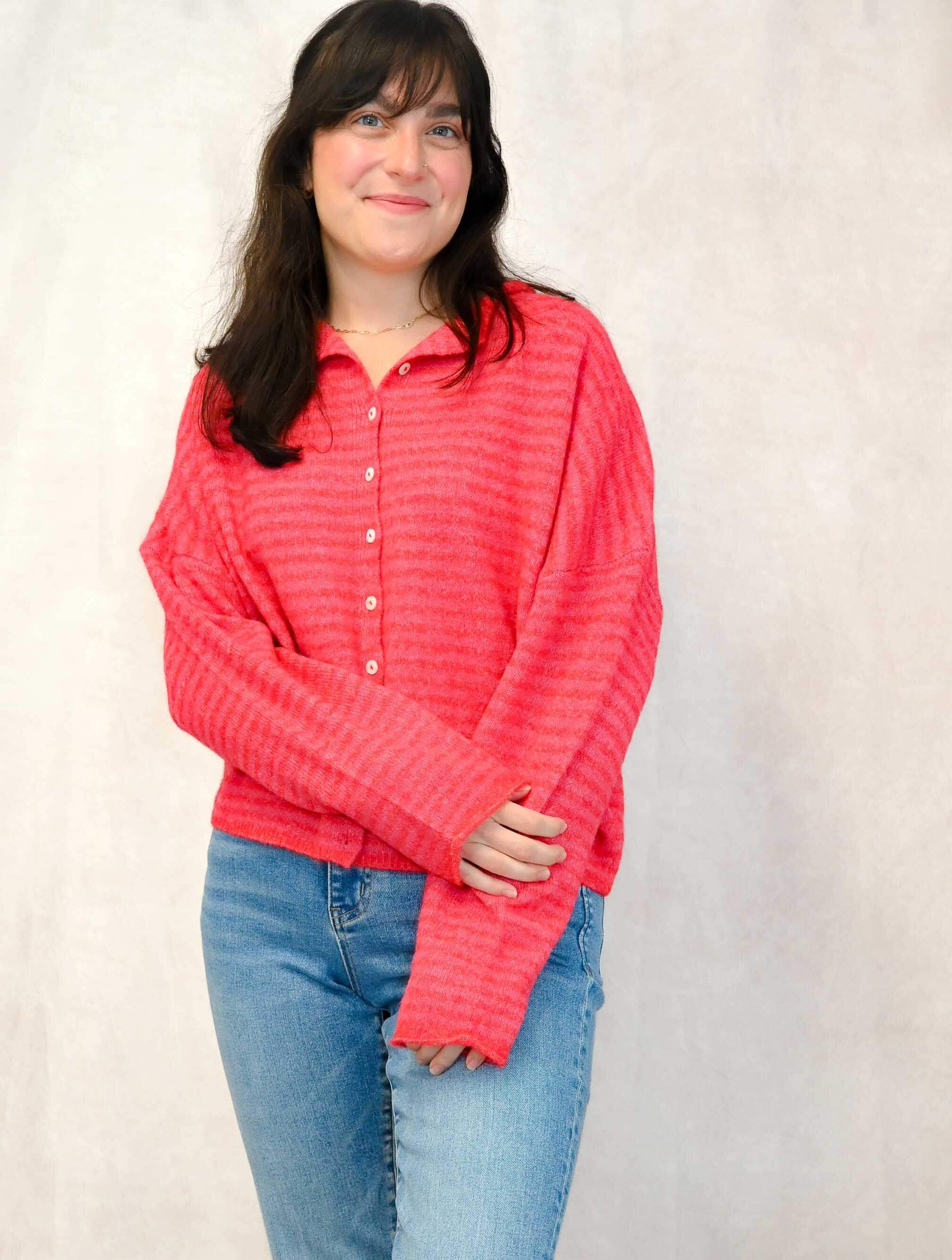 Piper Striped Cardigan