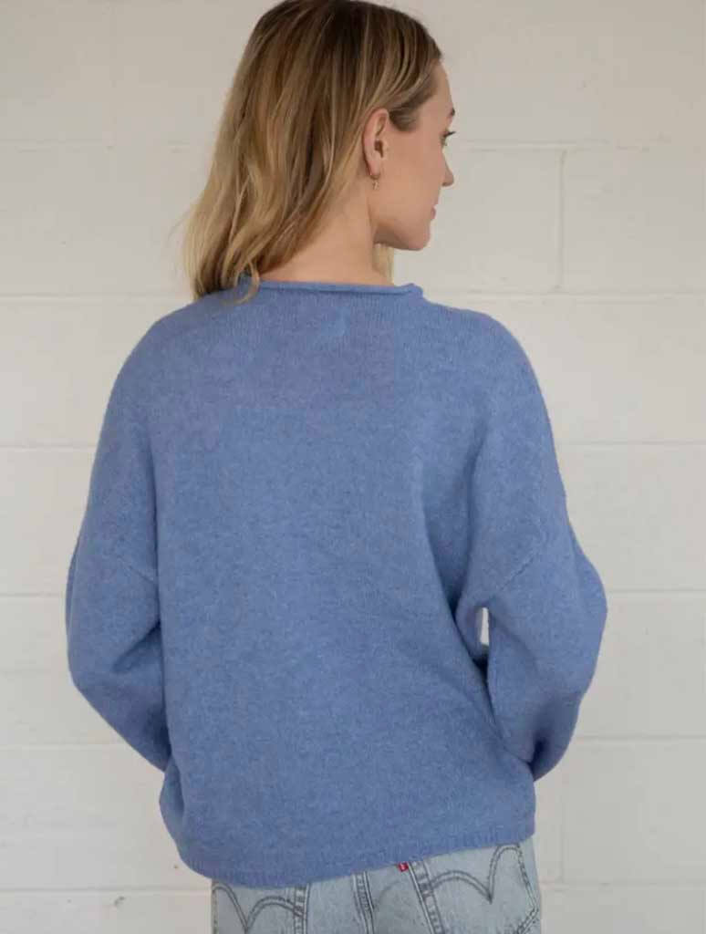 Henley Pullover Sweater