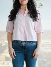 Short Sleeve V-Neck Top