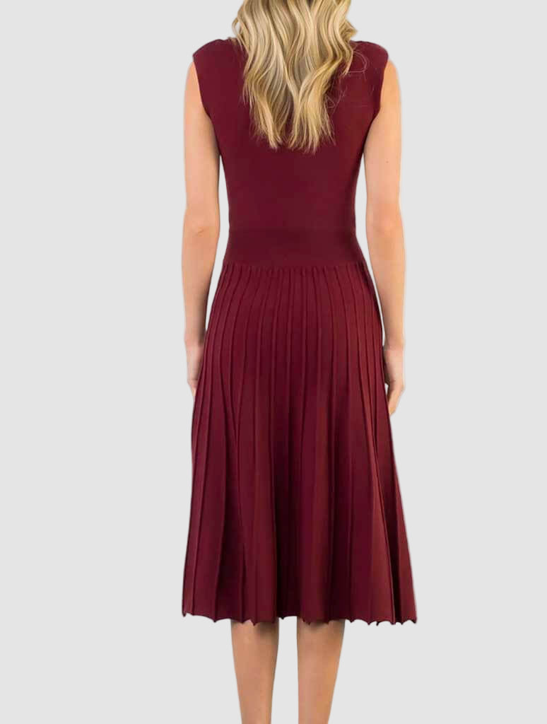 Sleeveless Knit Maxi Dress