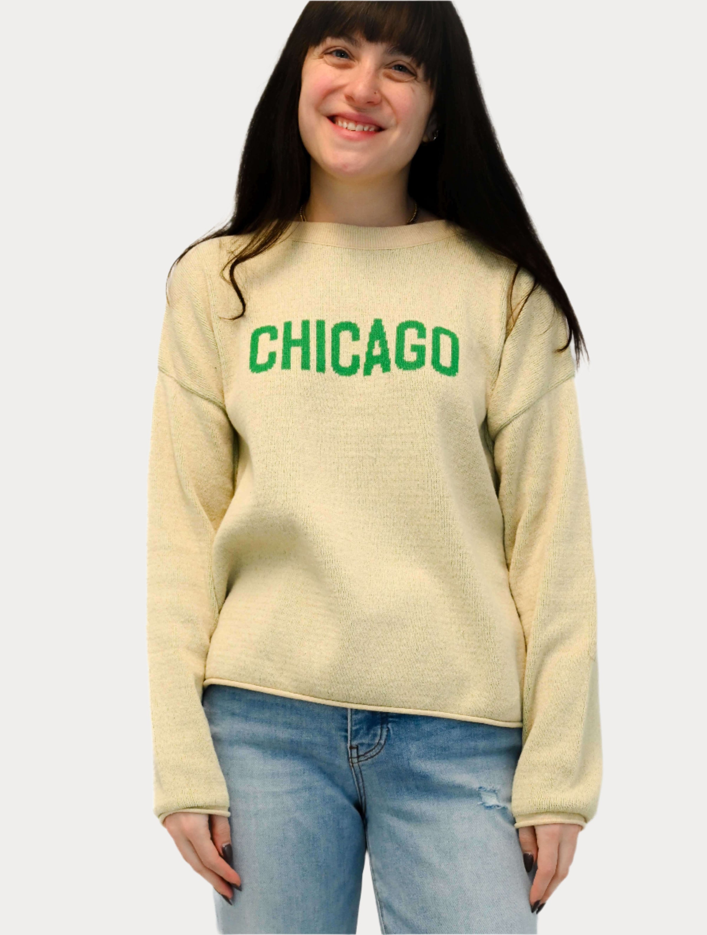 "Chicago" Boxy Sweater