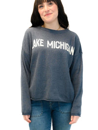 "Lake Michigan" Boxy Sweater