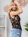 Lace Sleeveless Top