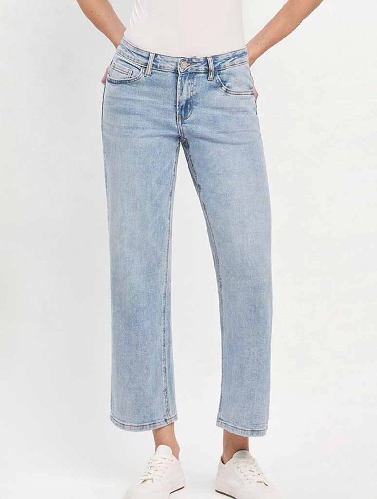 Vervet Leann Mid Rise Dad Jean